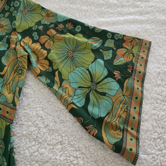 Nine Lives Bazaar Emerald  Empire Dress SZ 10 - Picture 10 of 12